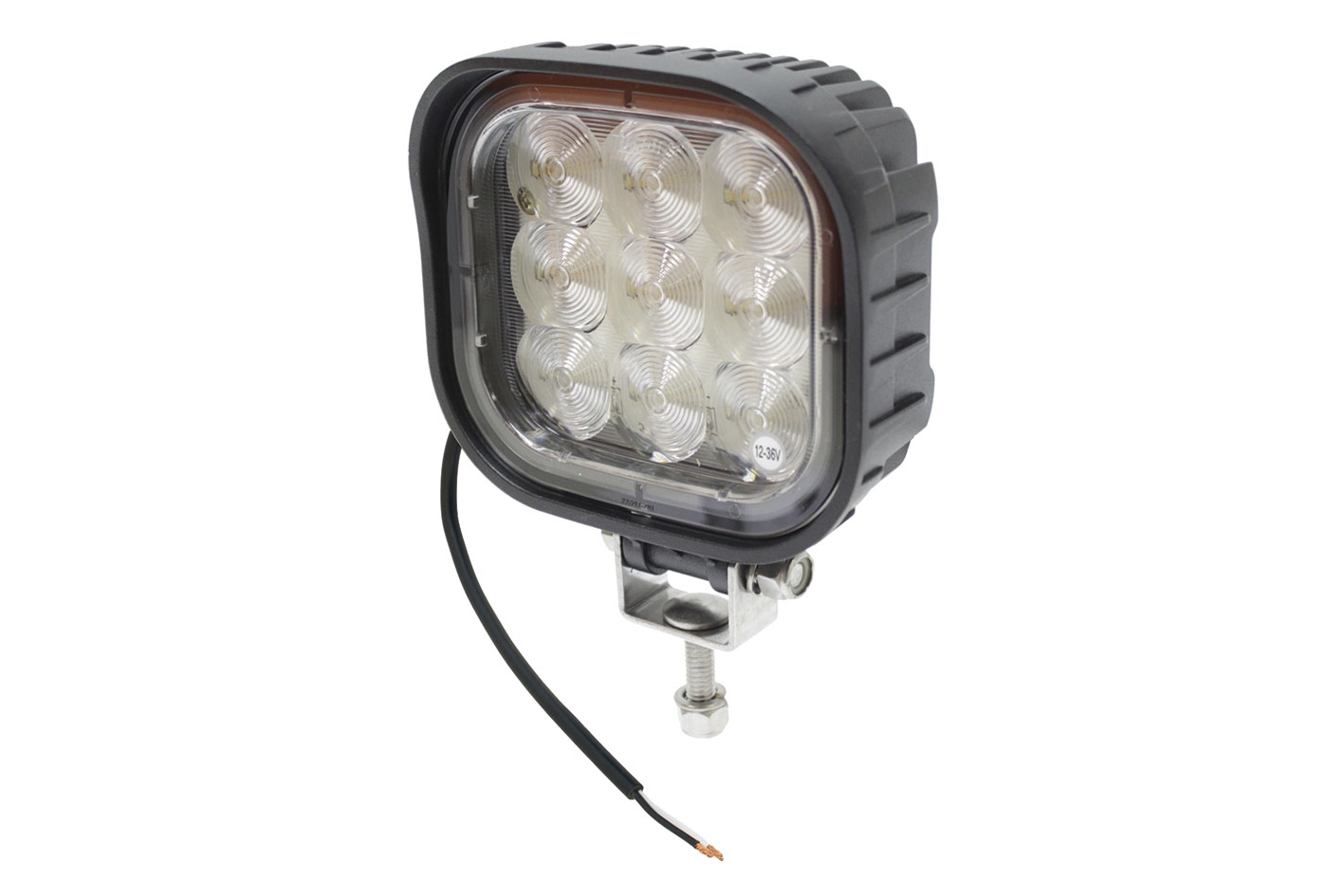 LED Arbeitsscheinwerfer rund 3600 Lumen Vibrationsfestigkeit 15 G