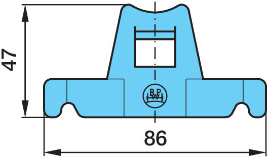 Halteblech passend für BPW Achse SN3015 / SN3020 VPE 12 Stück 