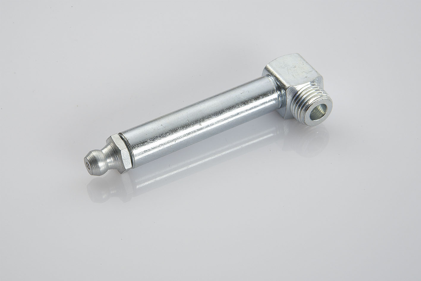 Hydraulik-Kegel-Schmiernippel DIN 71412B[CUSTOM_BR]H2a 6 mm SW 9